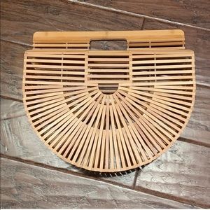 NEW Arc Wooden Clutch